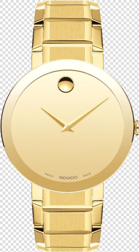 Movado Men S Swiss Sapphire Gold tone Pvd Stainless   Vacheron Constantin Chronometre Royal Price  HD Png DownloadTransparent PNG