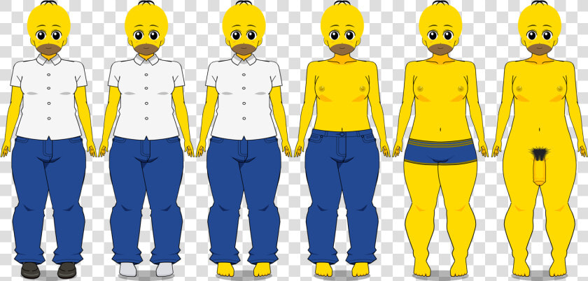 Homer Simpson Emotions   Png Download   Homer Simpson Strip  Transparent PngTransparent PNG