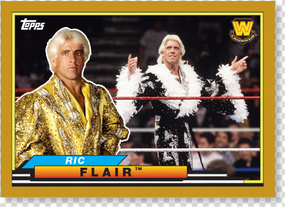 2018 Topps Wwe Heritage Ric Flair Big Legends Gold   Aadi Lagna Patrika  HD Png DownloadTransparent PNG