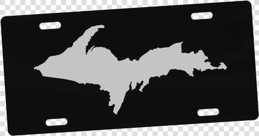 License Plate   U   P   Silhouette   Upper Peninsula Of Michigan  HD Png DownloadTransparent PNG