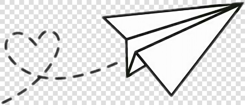  paperaieplane  paper  airplane  aviao  papel  aviaozinhodepapel   Paper Airplane Drawing  HD Png DownloadTransparent PNG