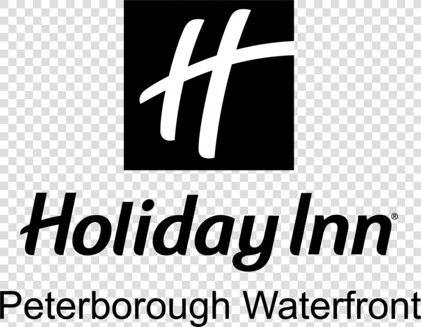 Holiday Inn Peterborough Waterfront Black And White   Holiday Inn  HD Png DownloadTransparent PNG