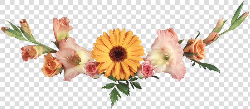 Barrinhas Divisórias Barrinhas De Flores Png  Transparent PngTransparent PNG