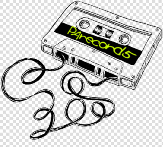 ²██  black  tape  casette  music  blackpainted  underground   Cassette Tape  HD Png DownloadTransparent PNG