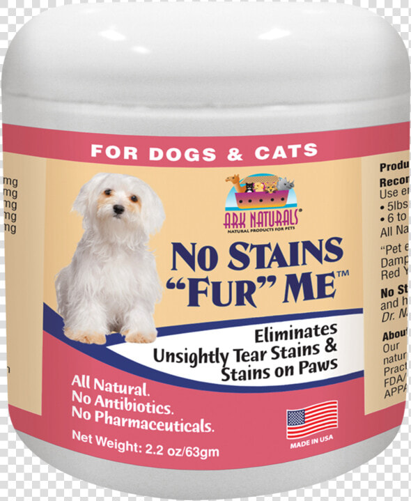 Ark Naturals No Stains Fur   Companion Dog  HD Png DownloadTransparent PNG