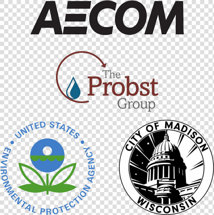 Aecom  The Probst Group  Epa  And City Of Madison Logos   Human Action  HD Png DownloadTransparent PNG