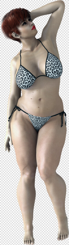 Rendered Fat Woman In Bikini Png Image   Transparent Fat Women Png  Png DownloadTransparent PNG