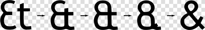 Ampersand Evolution  HD Png DownloadTransparent PNG