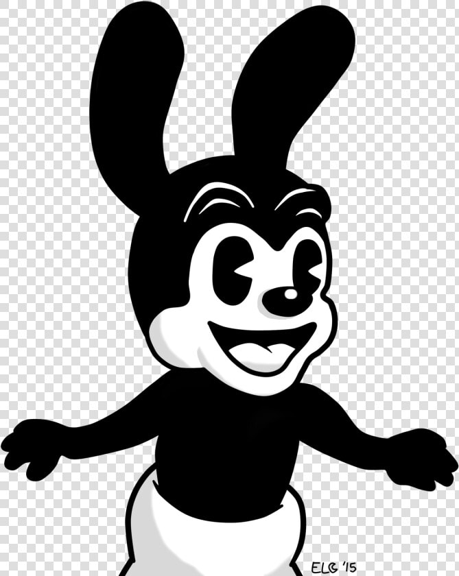 Here S An Old Disney Character  Oswald “the Lucky Rabbit   Really Old Disney Characters  HD Png DownloadTransparent PNG