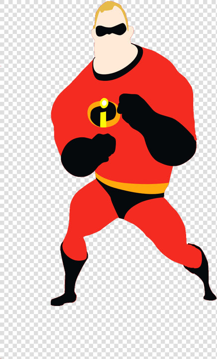 Mr Incredible In His New Red Uniform   Incredibles Transparent  HD Png DownloadTransparent PNG