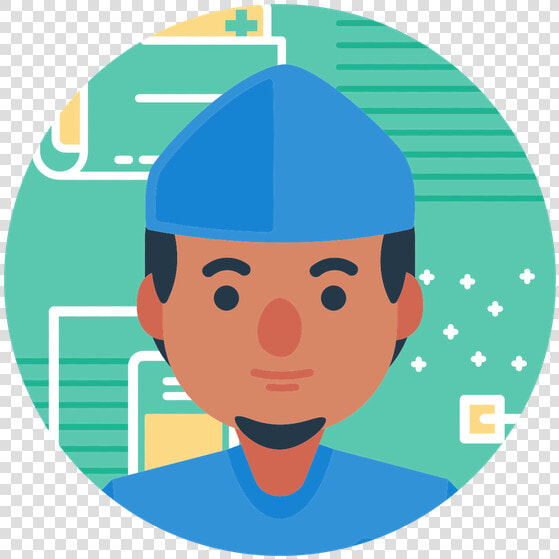 Male Nurse Clipart   Male Nurse Head Cartoon  HD Png DownloadTransparent PNG