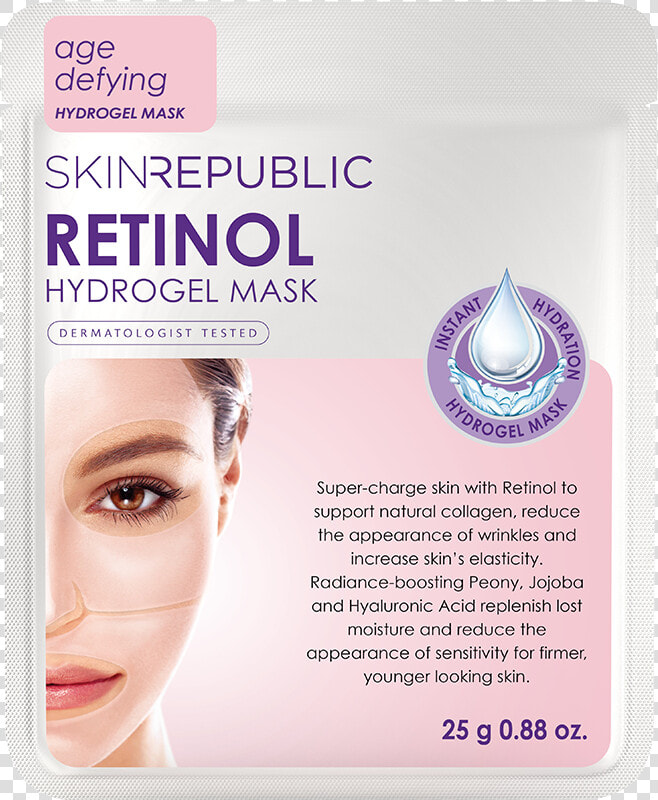 Retinol Hydrogel Face Mask   Blond  HD Png DownloadTransparent PNG