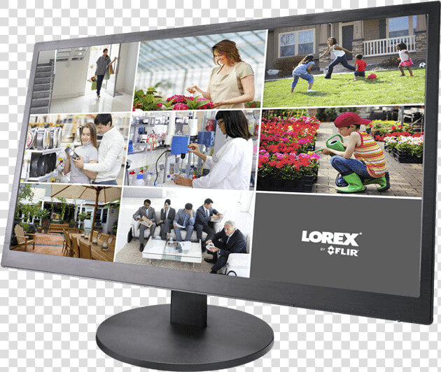 24inch Led Backlit Lcd Security Monitor For Security   Camera Monitor Lcd  HD Png DownloadTransparent PNG