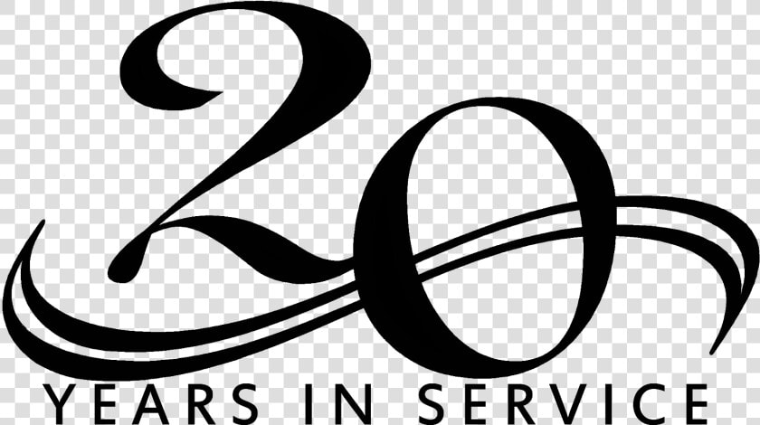 Rpc Services Llc About Us Bay Green Packrtsclipart   20 Years Service Award  HD Png DownloadTransparent PNG