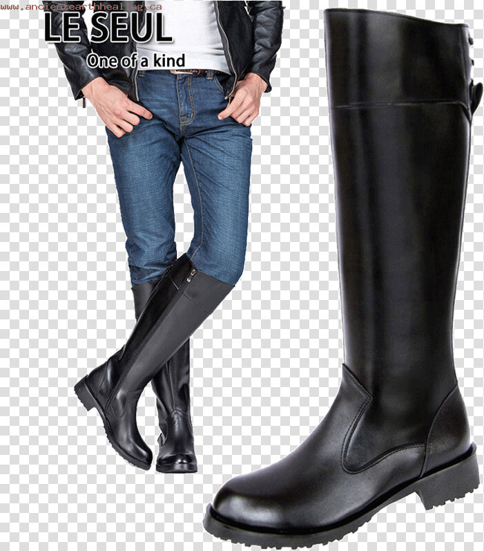 Knee High Boots Men  HD Png DownloadTransparent PNG