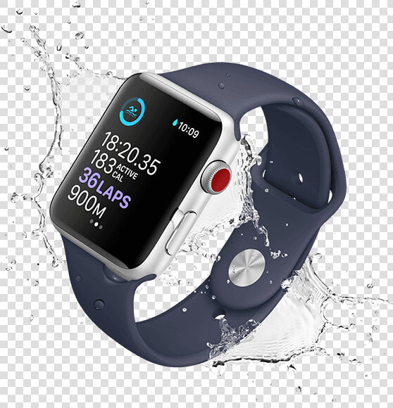 Waterproof   Apple Watch Nike Series 2 42mm Case Space Gray Aluminum  HD Png DownloadTransparent PNG