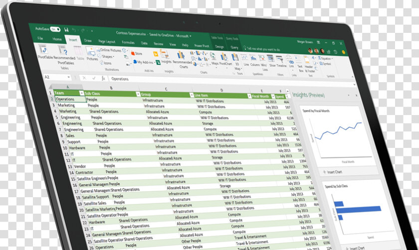 Excel Spreadsheet Computer  HD Png DownloadTransparent PNG