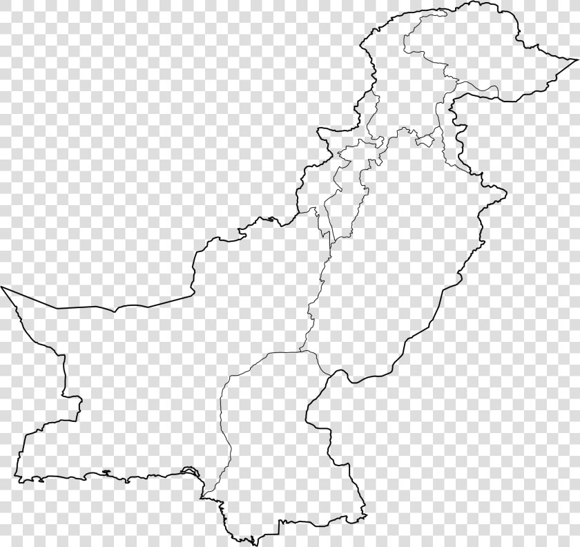 Map Of Pakistan Empty   Png Download   Outline Map Of Pakistan  Transparent PngTransparent PNG