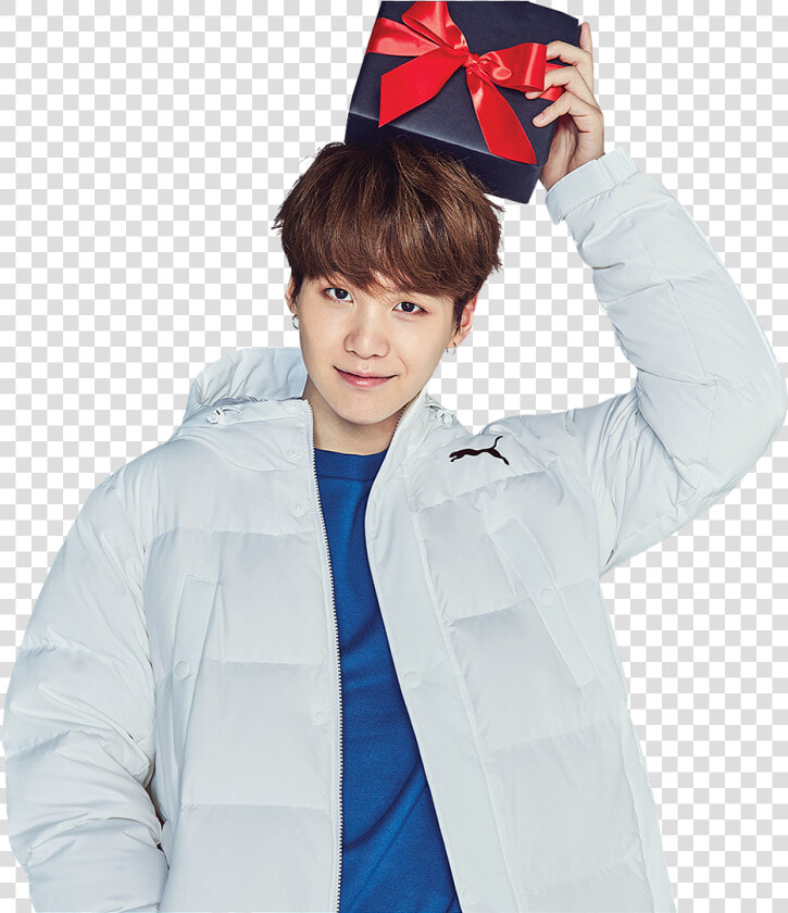 Bts  Suga  And Yoongi Image   Bts X Puma Holiday Joy  HD Png DownloadTransparent PNG