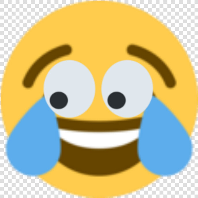 Transparent Monkas Png   Crying Laughing Emoji Distorted  Png DownloadTransparent PNG