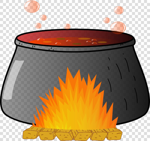 Boiling Cauldron Clip Art   Pot Of Stew Clipart  HD Png DownloadTransparent PNG