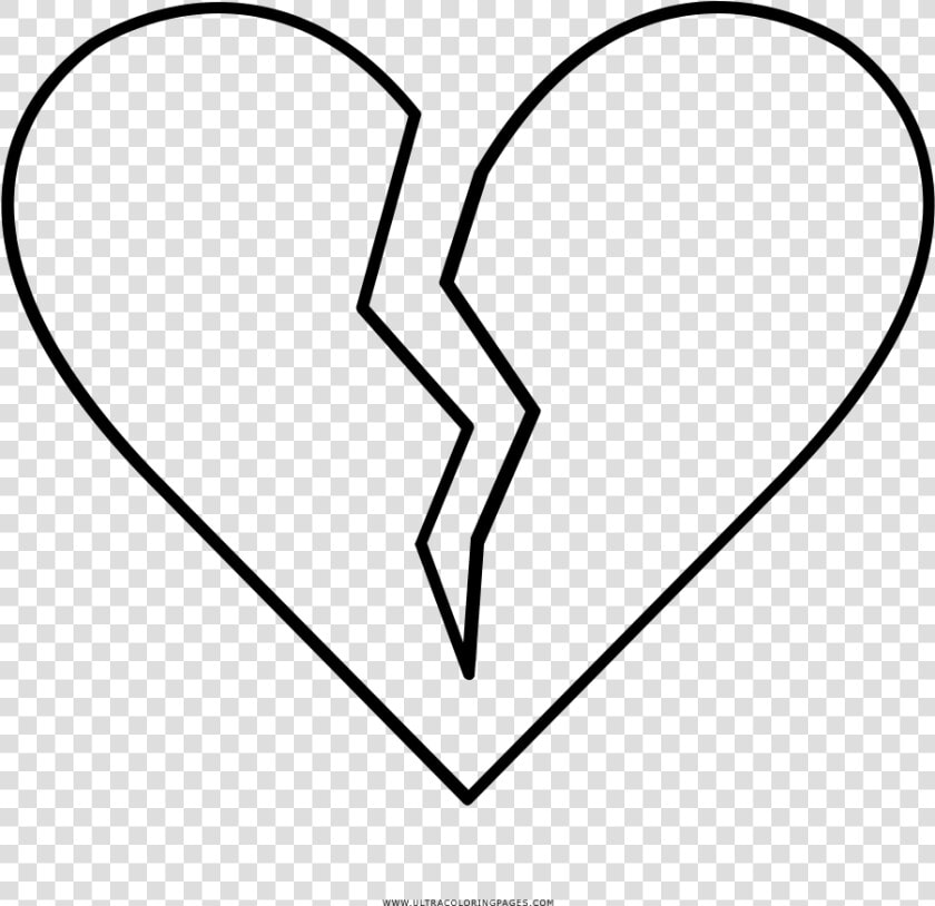 Heartbreak Coloring Page   Heartbreak Coloring Pages  HD Png DownloadTransparent PNG