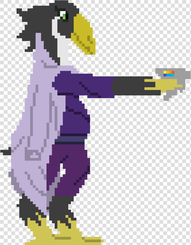 Rixi Sprite With Laser Blaster   Cartoon  HD Png DownloadTransparent PNG