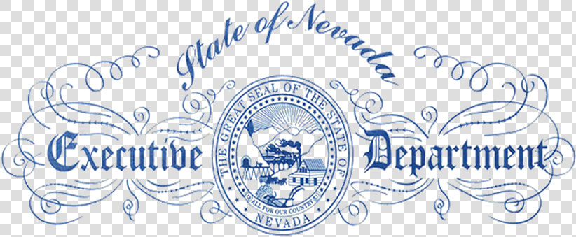 Seal Of The State Of Nevada   State Of Nevada Executive Department  HD Png DownloadTransparent PNG