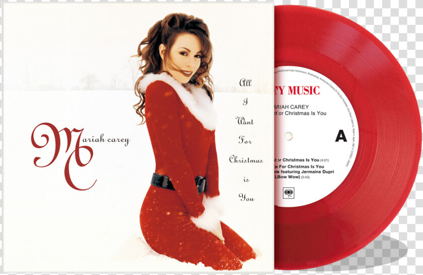 Mariah Carey Christmas 25th Anniversary  HD Png DownloadTransparent PNG