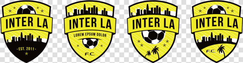 Template Crest Variations For Inter La Soccer   Emblem  HD Png DownloadTransparent PNG