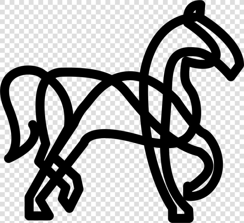 Horse Artistic Variant   Line Art  HD Png DownloadTransparent PNG