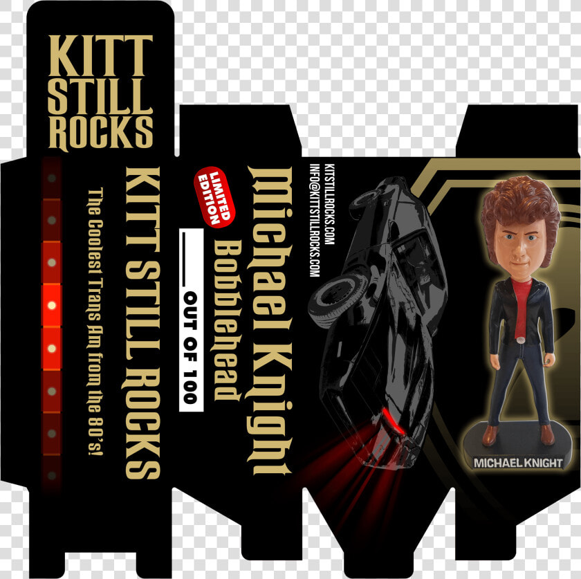 Michael Knight Bobble Head   Michael Knight Bobble  HD Png DownloadTransparent PNG