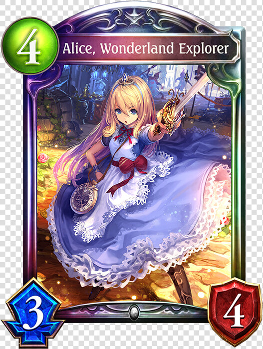 Alice  Wonderland Explorer   Elana Shadowverse  HD Png DownloadTransparent PNG