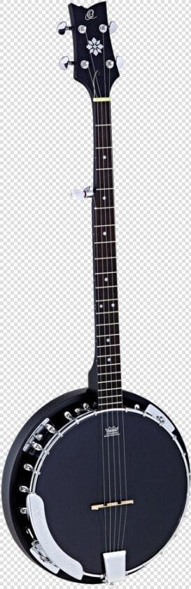 Ortega Raven Series Obj250 Sbk 5 String Banjo  W  Gig   Ortega Banjo  HD Png DownloadTransparent PNG