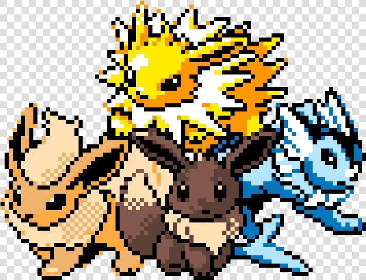 Flareon Sprite  HD Png DownloadTransparent PNG