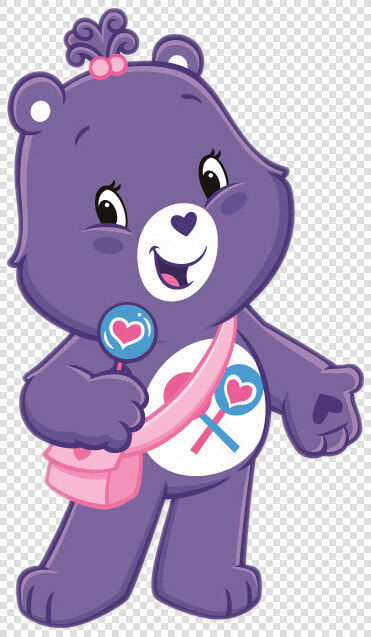 Care Bear Png Photo   Purple Care Bear Png  Transparent PngTransparent PNG