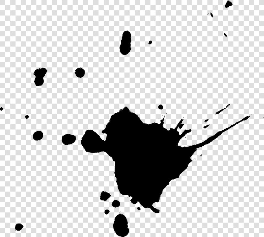 Black And White Paint   Salpicadura Pintura Blanca  HD Png DownloadTransparent PNG