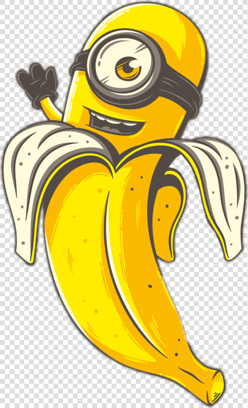  banana  minion  yellow   Gebelia Banana  HD Png DownloadTransparent PNG