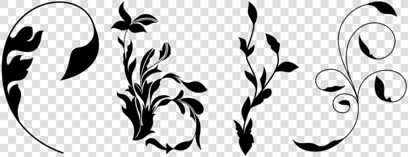 Victorian  Art Deco  Corner  Border  Frame  Floral   Border Corner Flower Clipart Black And White  HD Png DownloadTransparent PNG