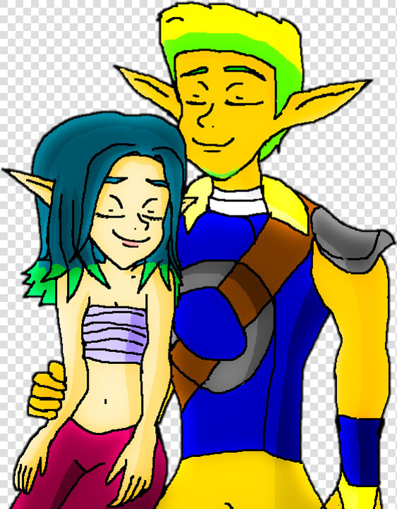 Jak And Daxter Images Jak And Keira Hagai The Last   Jak Daxter Deviantart  HD Png DownloadTransparent PNG