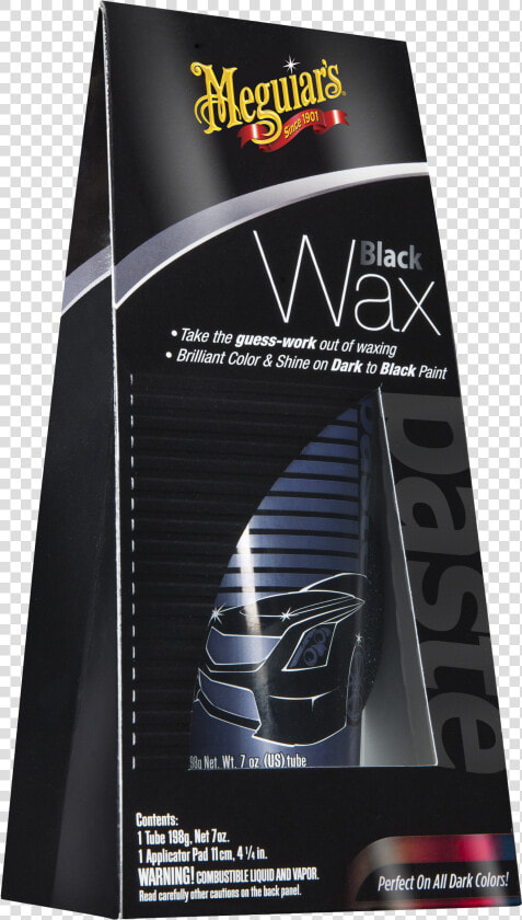 Black Wax   Meguiars Black Car Wax  HD Png DownloadTransparent PNG