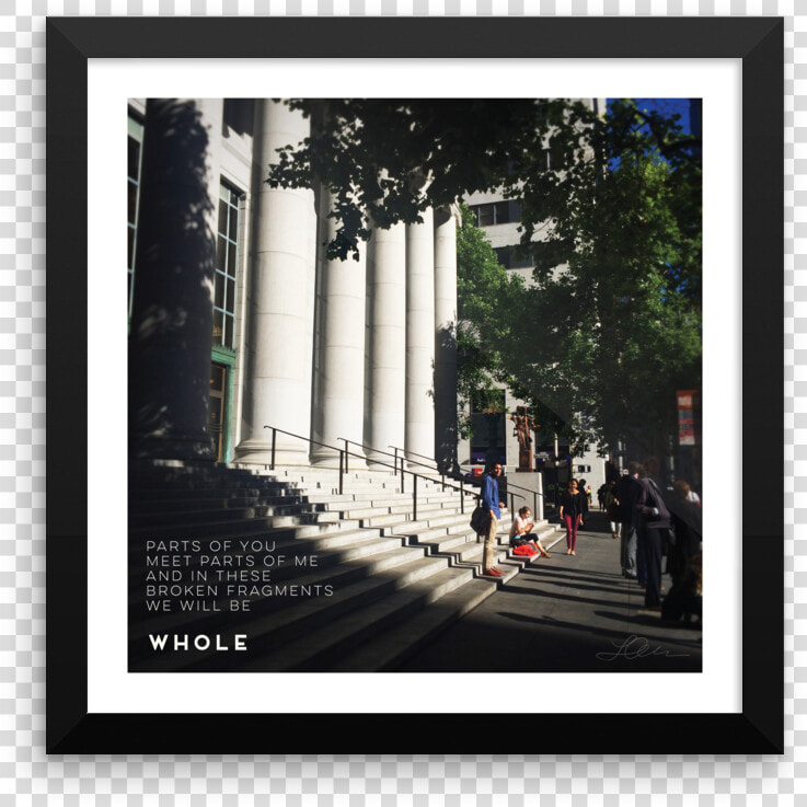 Wholeness Framed Mockup Wall   Picture Frame  HD Png DownloadTransparent PNG