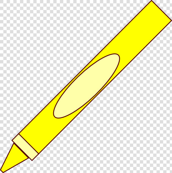 Free Clipart Download Clip   Crayon Clipart Crayola Crayons Yellow  HD Png DownloadTransparent PNG