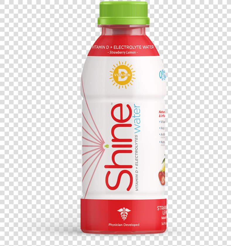 Purchase Strawberry Lemon   Shine Water Vitamin D And Electrolyte  HD Png DownloadTransparent PNG