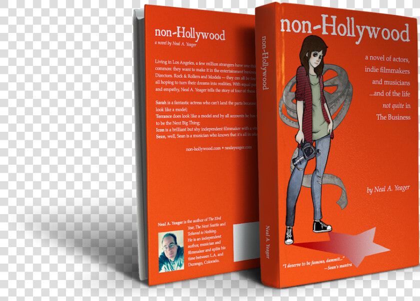 Non hollywood  A Novel By Neal A   Flyer  HD Png DownloadTransparent PNG