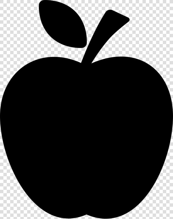 Apple Black Silhouette With A Leaf   Bomba Com Fundo Transparente  HD Png DownloadTransparent PNG