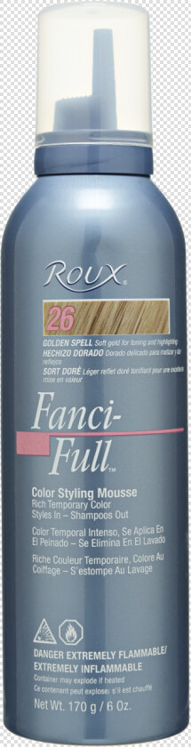 Fanci full Temporary Hair Color Mousse By Roux   Blond  HD Png DownloadTransparent PNG