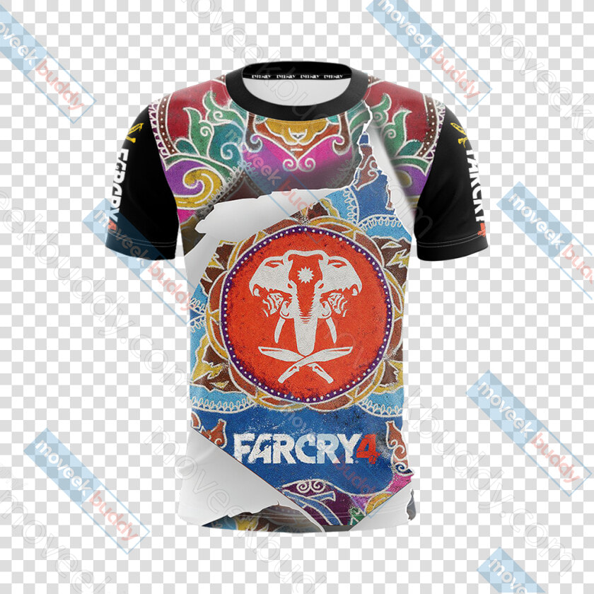 Far Cry 4 Unisex 3d T shirt   Far Cry 4  HD Png DownloadTransparent PNG