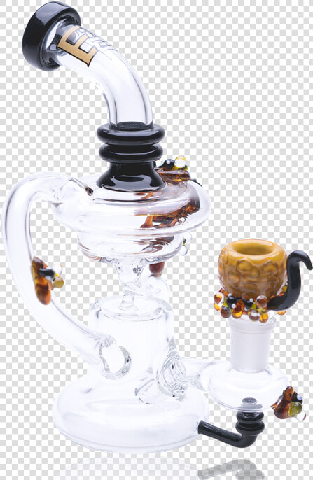 Empire Glassworks Mini Beehive Recycler Dab Rig   Empire Glassworks Mini Recycler  HD Png DownloadTransparent PNG