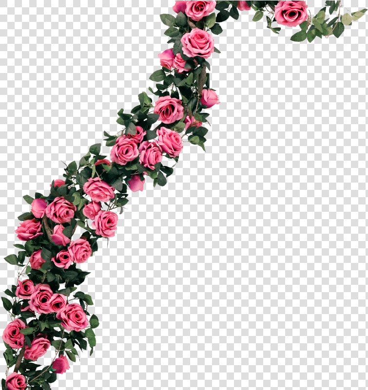 Artificial Flower Vine Rose Flower Rattan Vine Wedding   Vines With Flowers Png  Transparent PngTransparent PNG